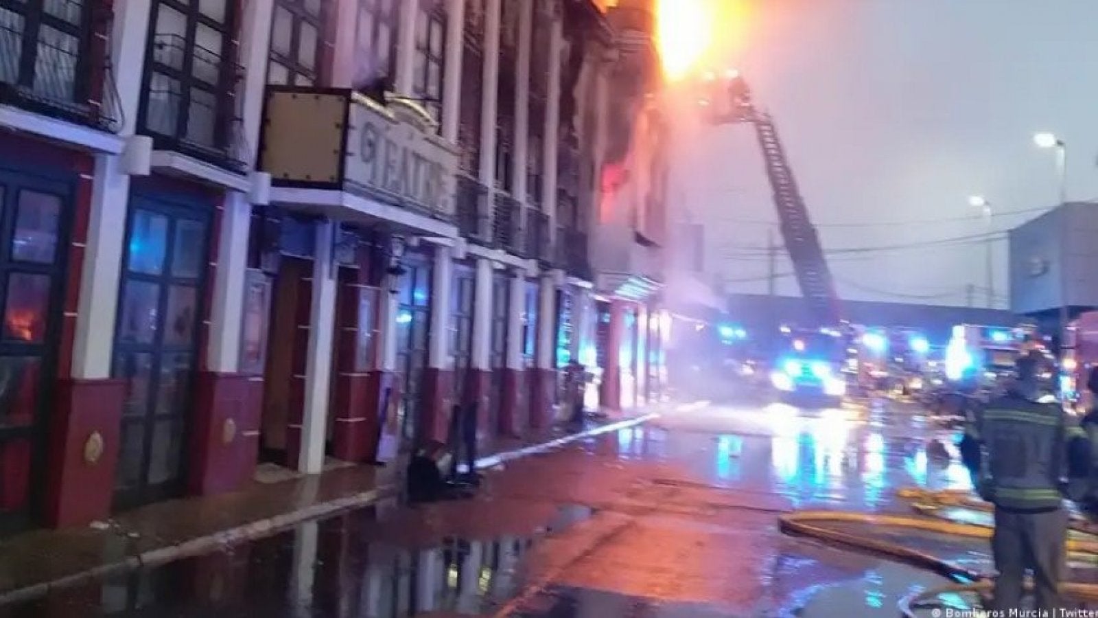 Incendio en Murcia