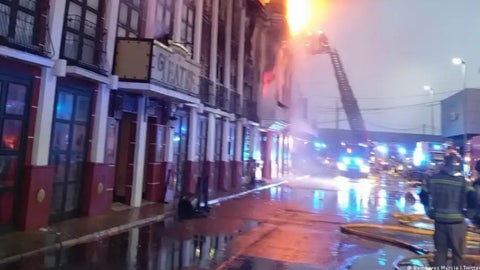Incendio en Murcia