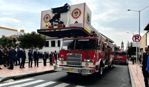Incendio en la Casa de la Moneda