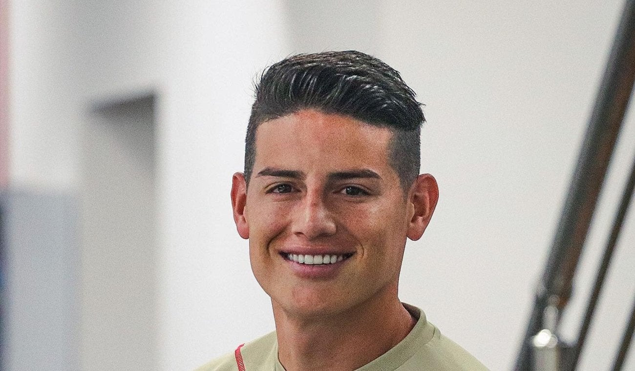 James Rodríguez en Sao Paulo