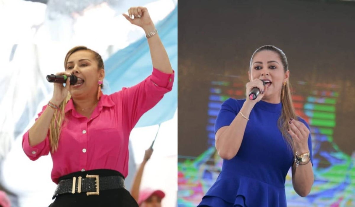 Johana Aranda y Adriana Magali Matiz