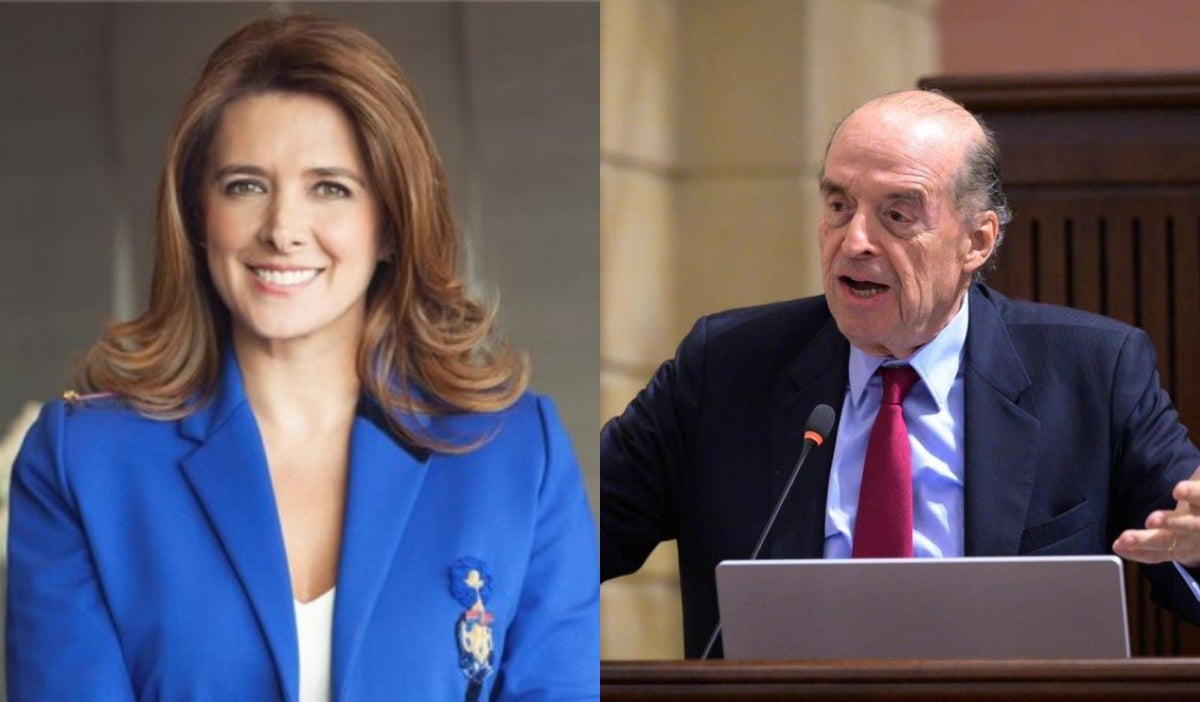 Juana Carolina Londoño y Álvaro Leyva