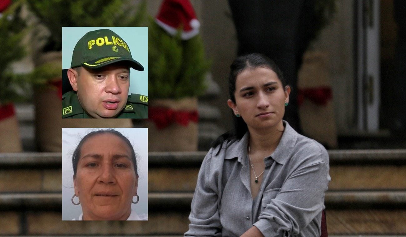 Laura Sarabia, Carlos Feria y Marelbys Meza