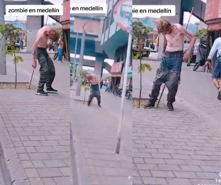 En la imagen algunas de las escenas del video. Fotos: sacadas de redes sociales @ julianmosquera31