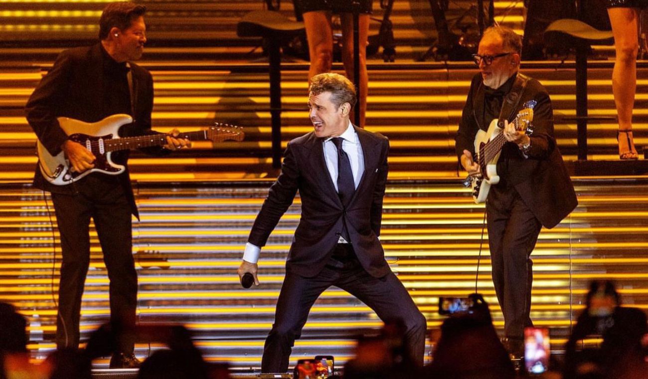 Luis Miguel durante su gira 'Luis Miguel 2023'