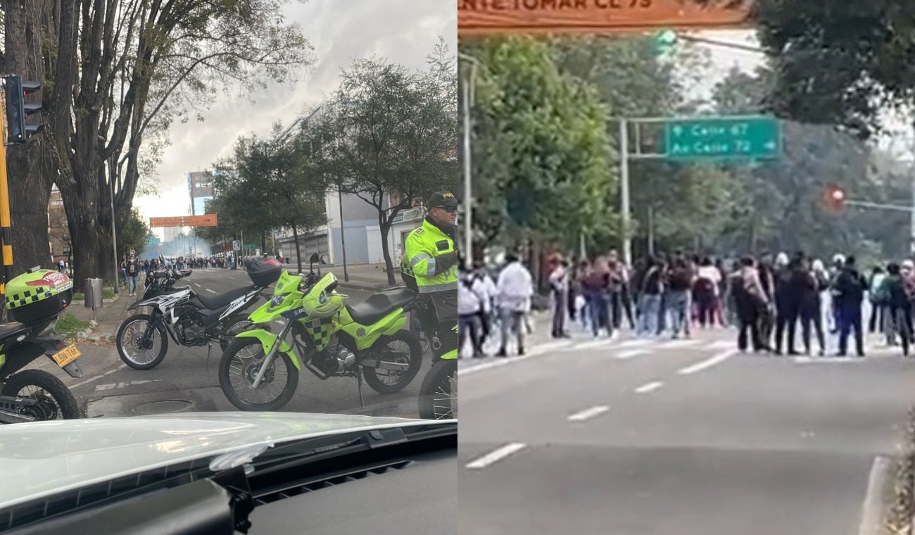 Manifestaciones en la Pedagógica
