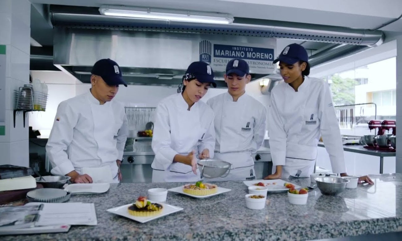 Becas para estudiar cocina en la Escuela de Gastronomía Mariano Moreno