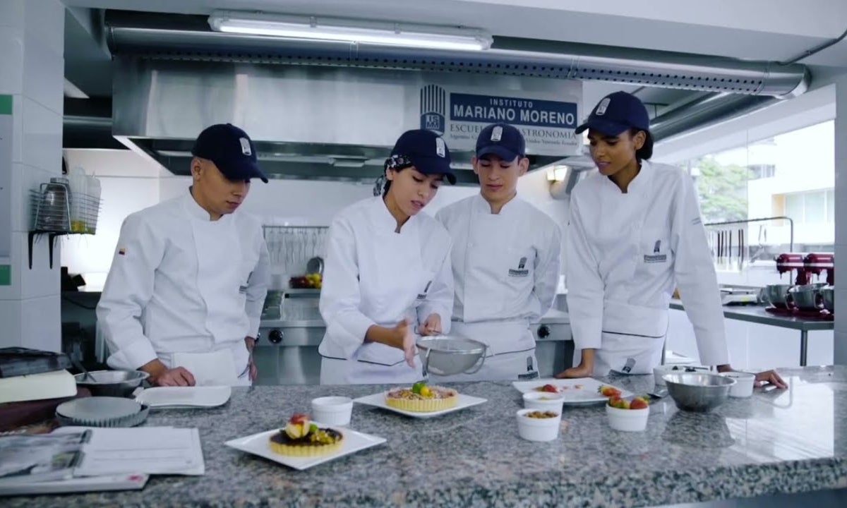 Becas para estudiar cocina en la Escuela de Gastronomía Mariano Moreno