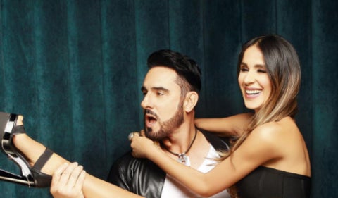 Miguel Varoni y Catherine Siachoque