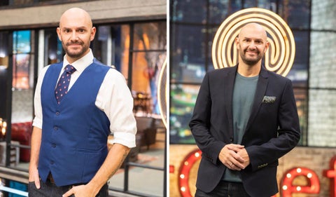 Nicolás de Zubiria durante el programa Masterchef Celebrity 2023