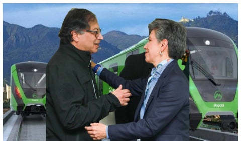 Petro y su intención de cambiar Metro de Bogotá