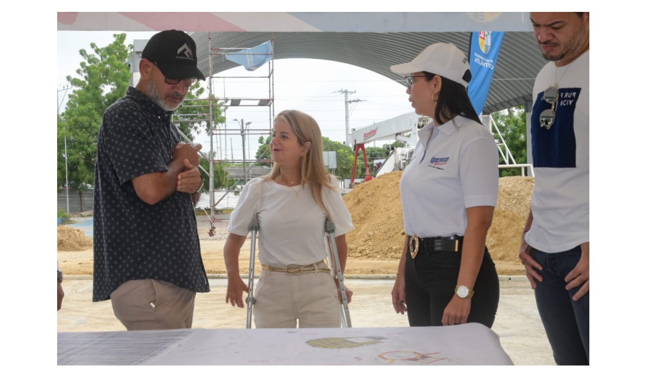 Elsa Noguera habla del nuevo Parque Central de Ponedera