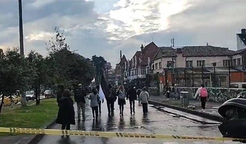 Protestas en calle 45