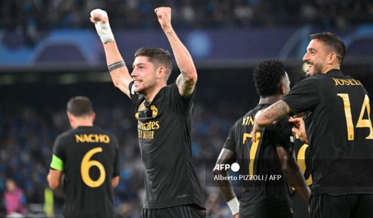 Real Madrid le ganó a Napoli