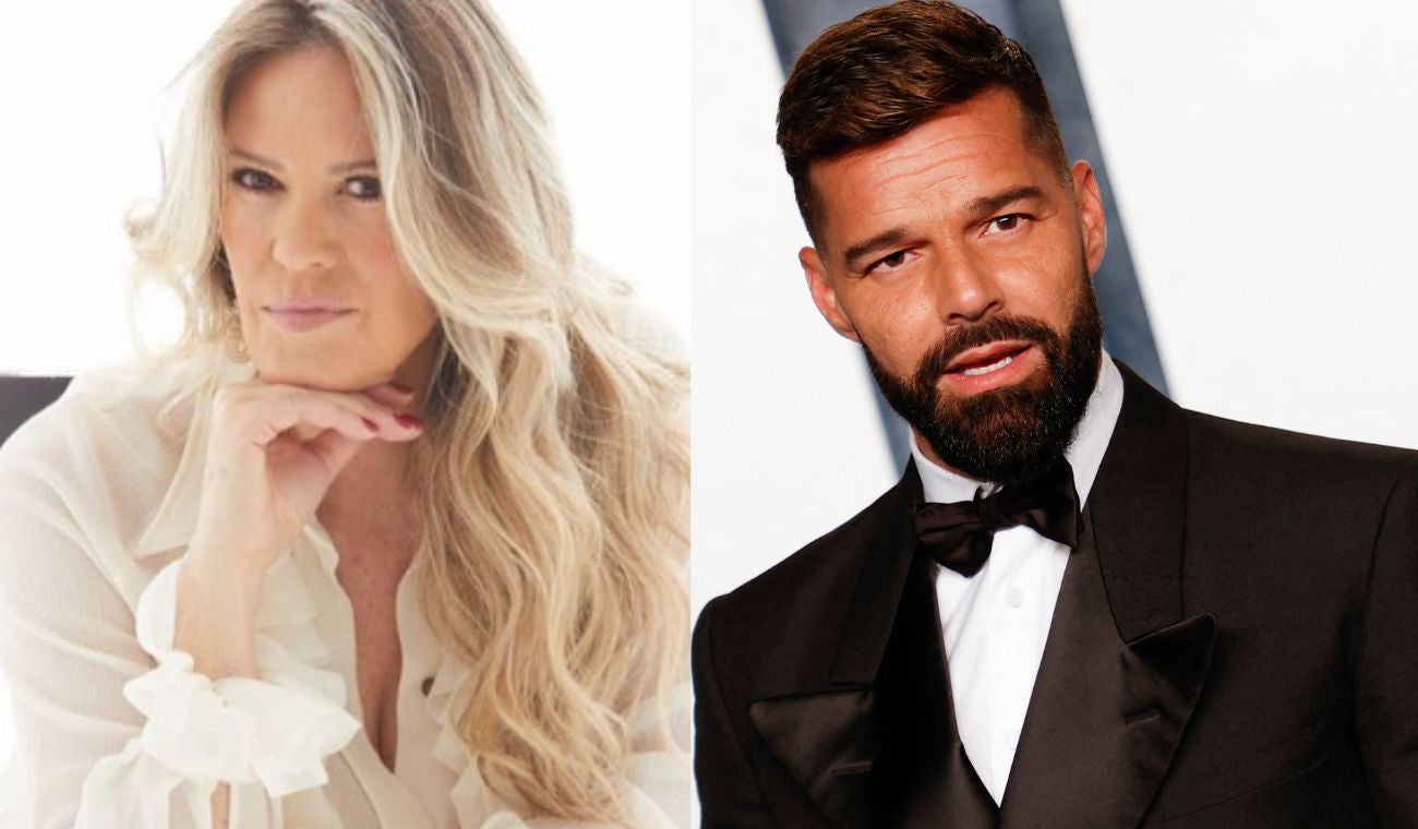 Rebecca de Alba y Ricky Martín