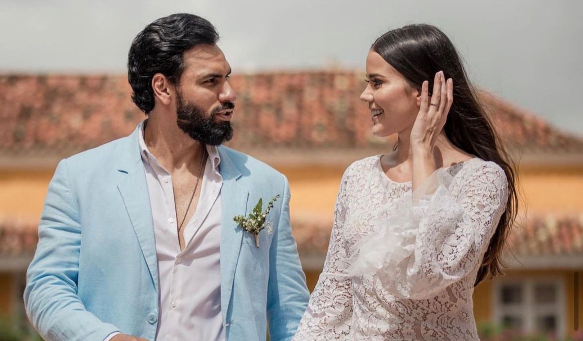 Salomón Bustamante y Laura de León en su Instagram