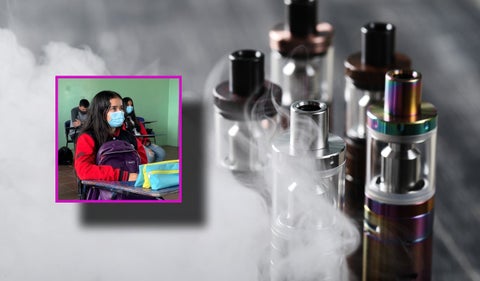Vapeadores en Colegios