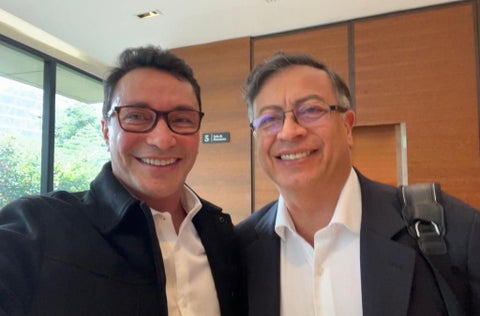 Carlos Caicedo y Gustavo Petro