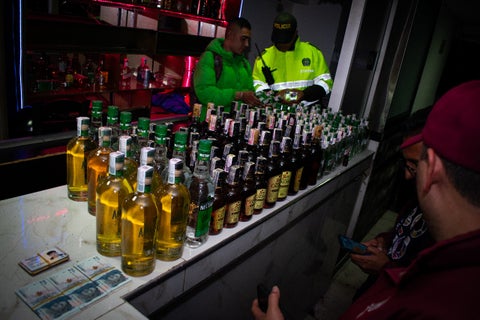 Licor adulterado