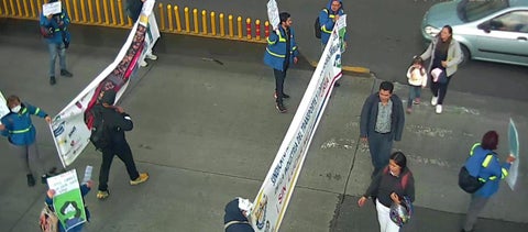 Manifestaciones en Bogotá