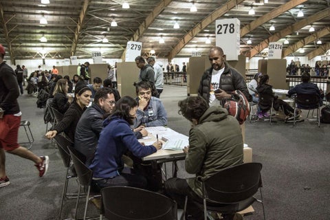 Jurados de votación.