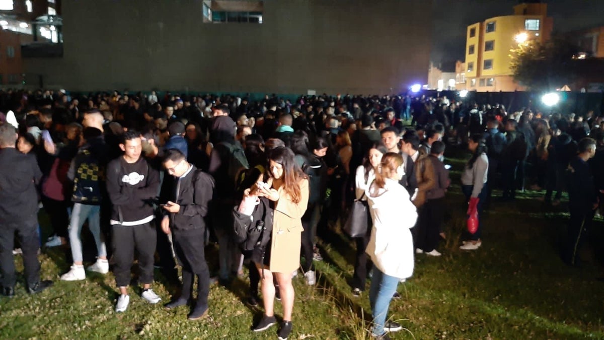 Simulacro de evacuación nocturno