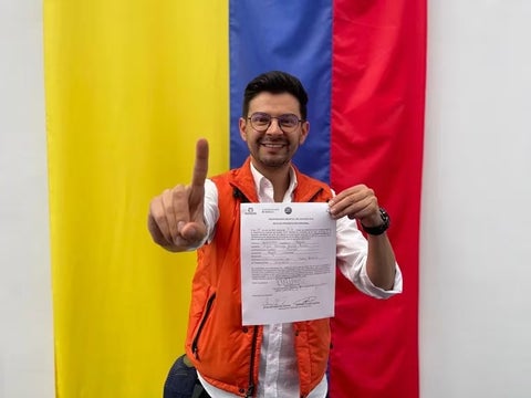 Santiago García, candidato al Concejo de Bogotá.