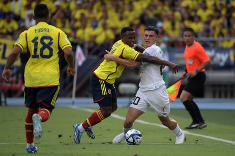 Selección Colombia vs Selección Uruguay