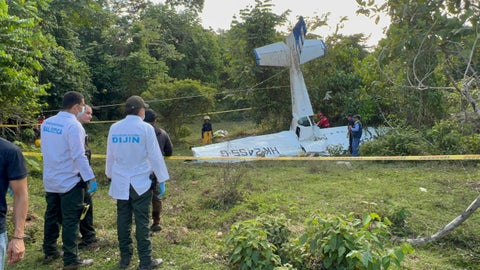 Tras el accidente hallaron el cuerpo sin vida del piloto que sobrevolaba la aeronave de una escuela de aviación