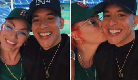 Mireddys González y Daddy Yankee
