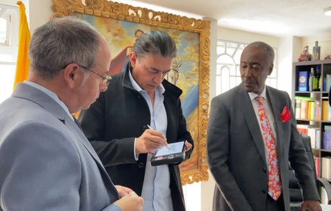 Gustavo Bolívar, candidato a la Alcaldía de Bogotá.