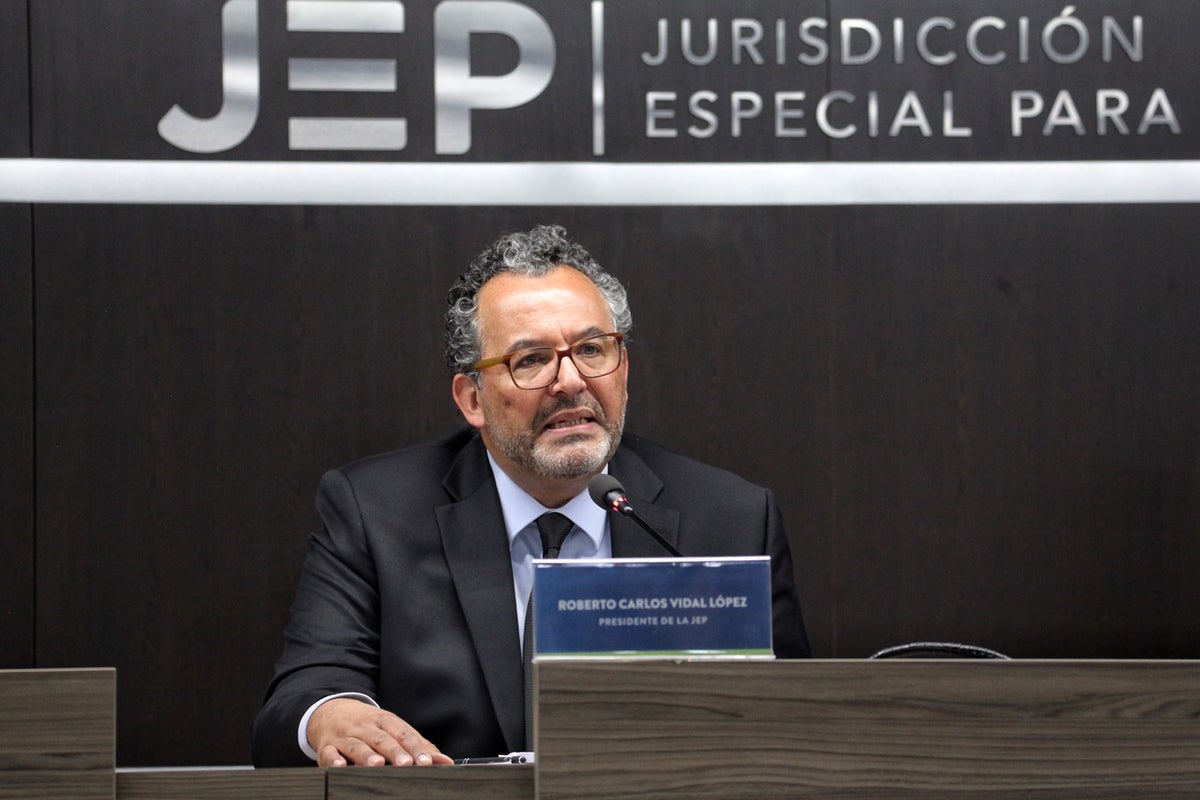 Roberto Carlos Vidal, Presidente de la JEP / JEP acepta el sometimiento de Salvatore Mancuso