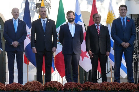 Foto oficial de la plenaria de la Alianza de Líderes de las Américas.