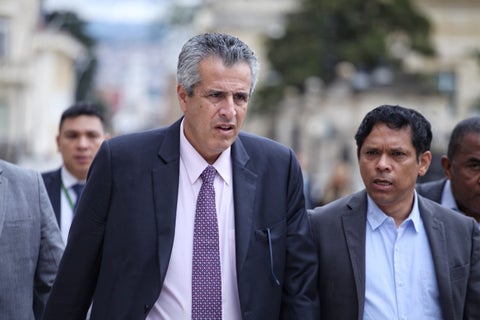 Luis Fernando Velasco, Ministro del Interior