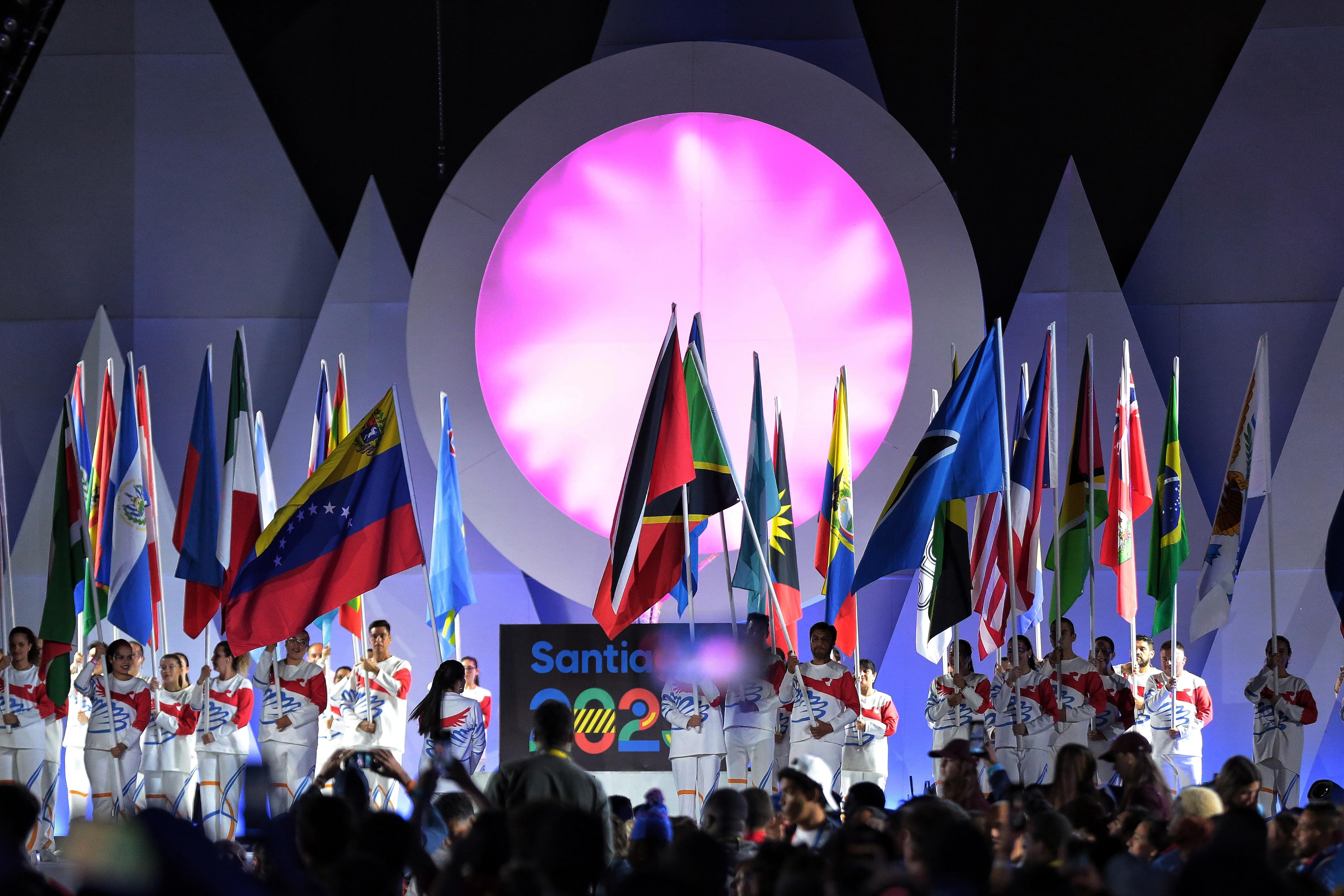 Colombia recibe la bandera para los Juegos Panamericanos