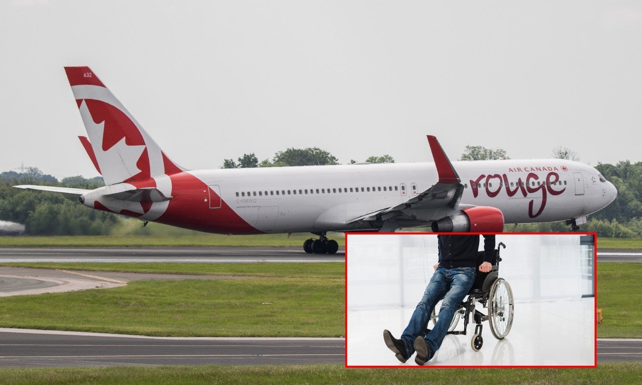 Aerolínea no ofreció silla de ruedas a hombre con discapacidad: tuvo que arrastrarse fuera del avión