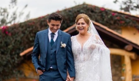 Alina Lozano y Jim Velásquez