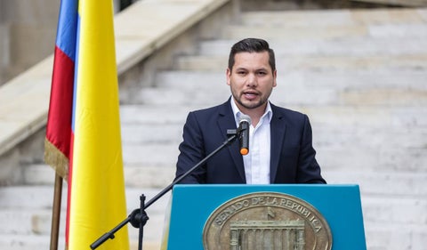 Andrés Calle, presidente de la Cámara