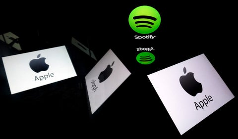 Apple Music y Spotify