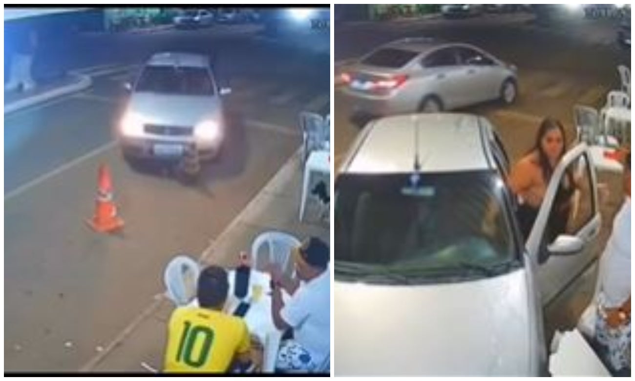 Mujer atropelló a su pareja porque se fue a tomar cerveza