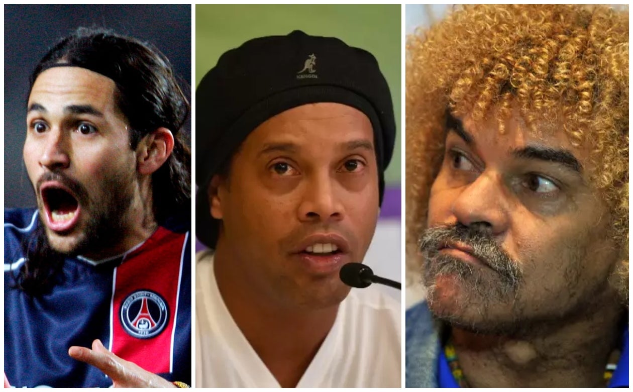 'Pibe' Valderrama y Mario Yepes jugarán junto a Ronaldinho