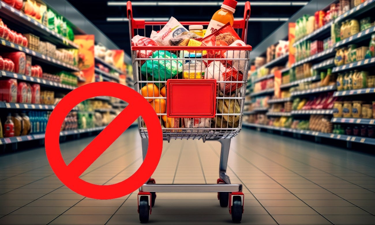 Mercado - hacer mercado - productos prohibidos