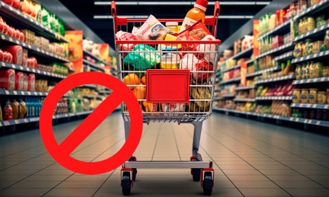 Mercado - hacer mercado - productos prohibidos