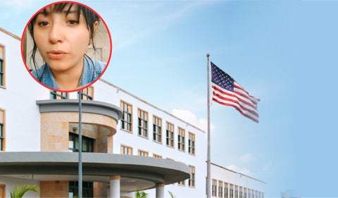 Joven denuncia malos tratos en la Embajada de EE.UU.