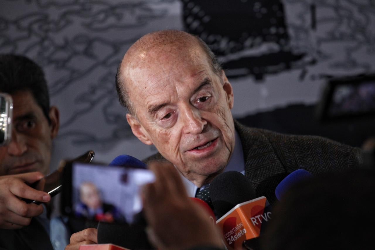 Canciller Álvaro Leyva