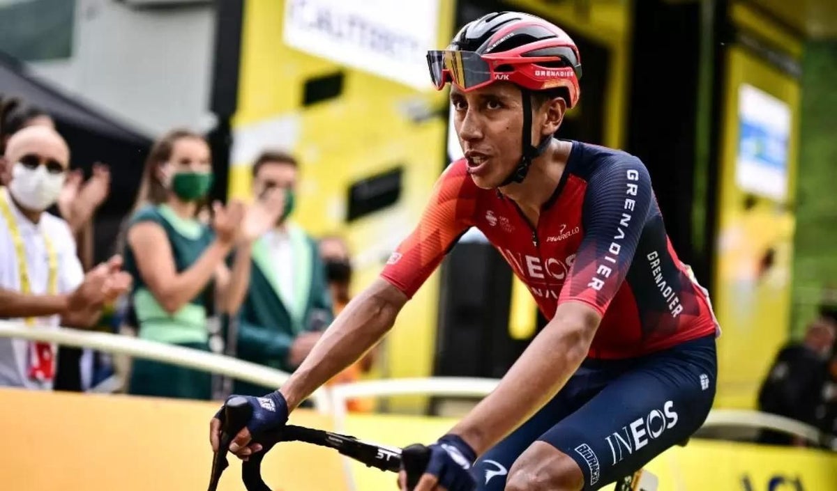 Egan Bernal, ciclista del Ineos