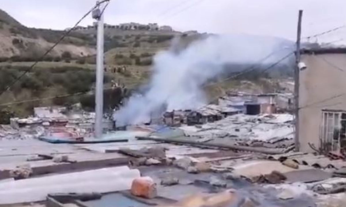Nuevo incendio en Bogotá: hay 17 menores heridos y varias viviendas afectadas