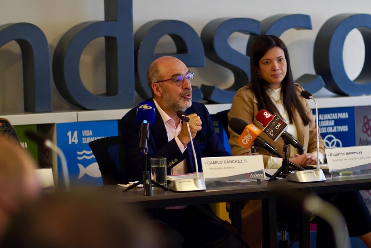 presidente de Andesco, Camilo Sánchez Ortega