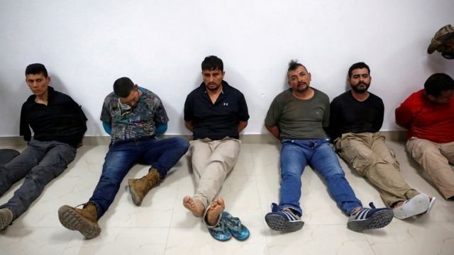 Colombianos detenidos en Haití