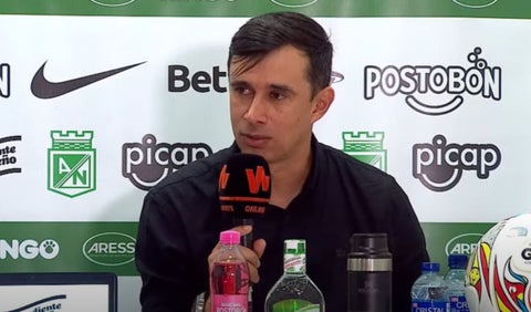 John Jairo Bodmer, técnico de Atlético Nacional